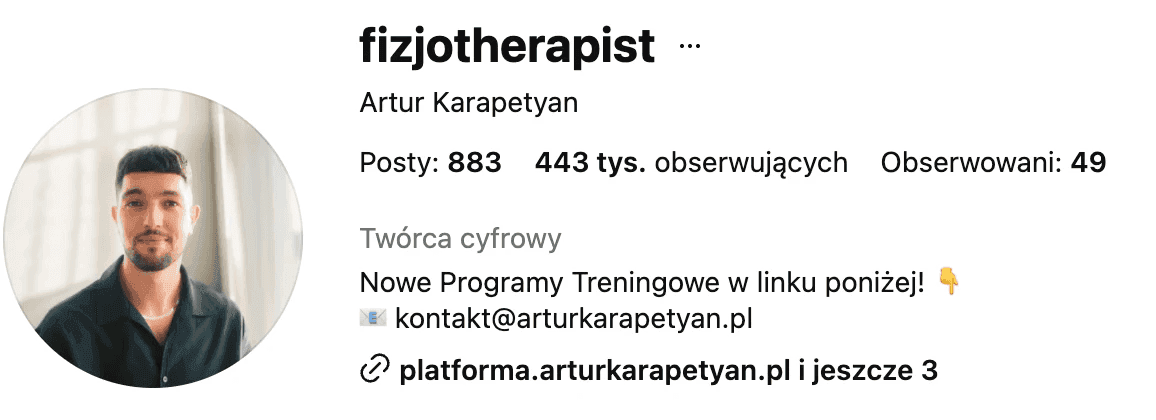 Profil Artura Karapetyana